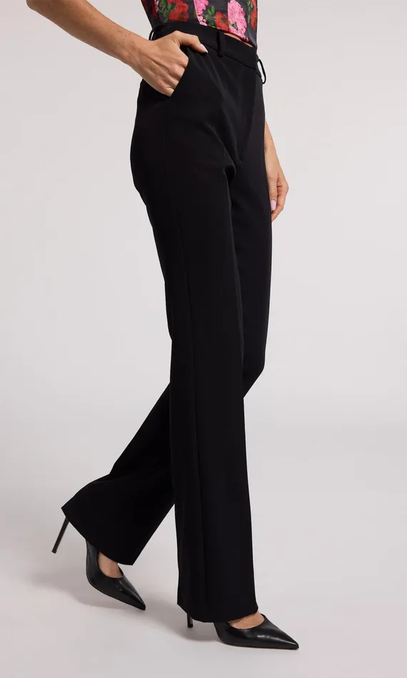 Women Generation Love Clothing Pants Lynette Crepe Pants Black