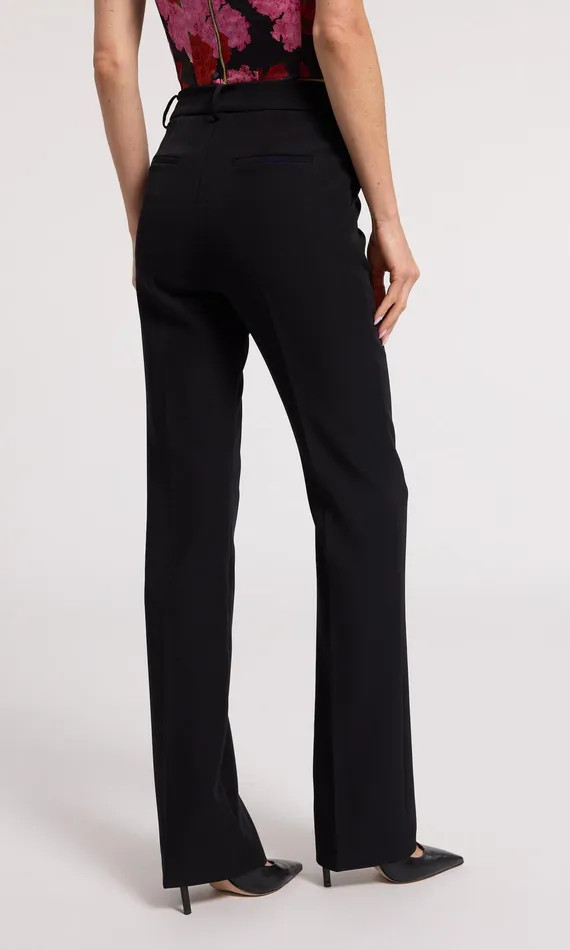 Women Generation Love Clothing Pants Lynette Crepe Pants Black