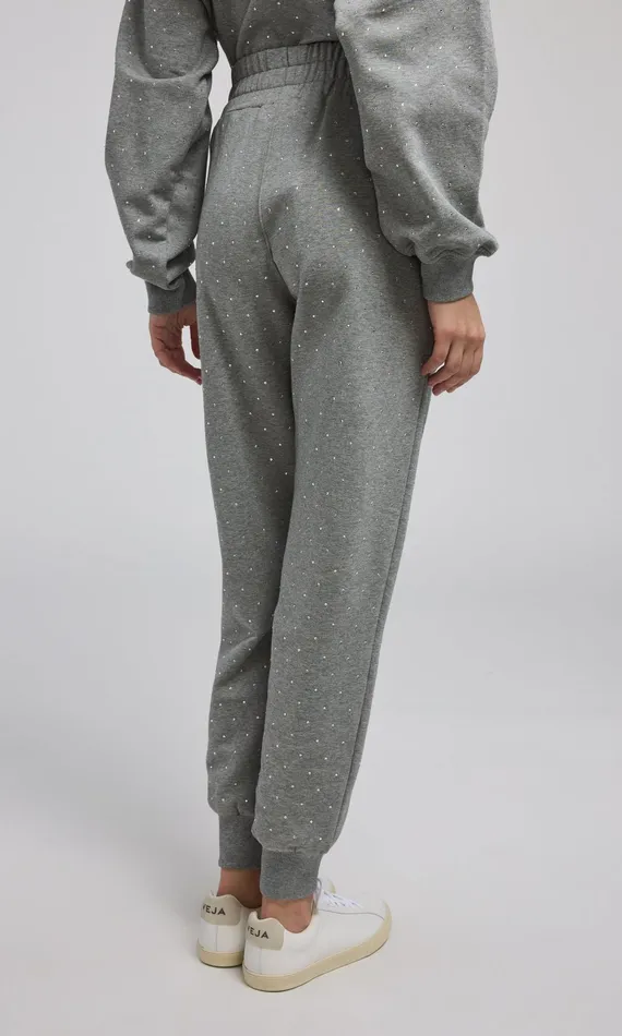 Women Generation Love Clothing Pants Ruel Crystal Sweatpants Heather Greyclear