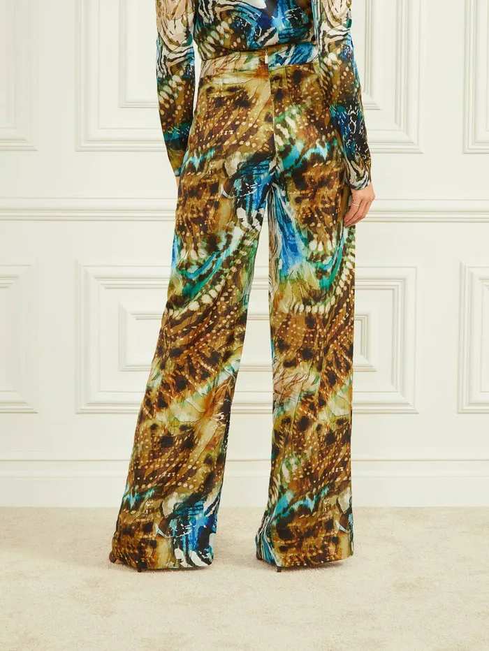 Women GUESS Lucy Pant Eutopia Print Bottoms Women GUESS Lucy Pant Eutopia Print Bottoms
