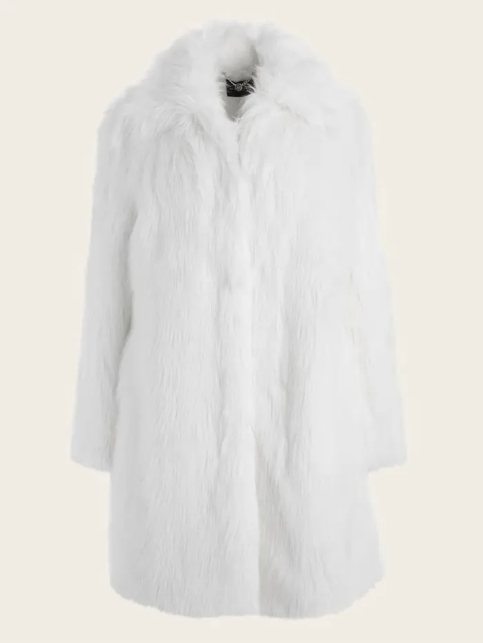 Women GUESS New Monique Coat Pale Pearl Multi Jackets and Coats Women GUESS New Monique Coat Pale Pearl Multi Jackets and Coats