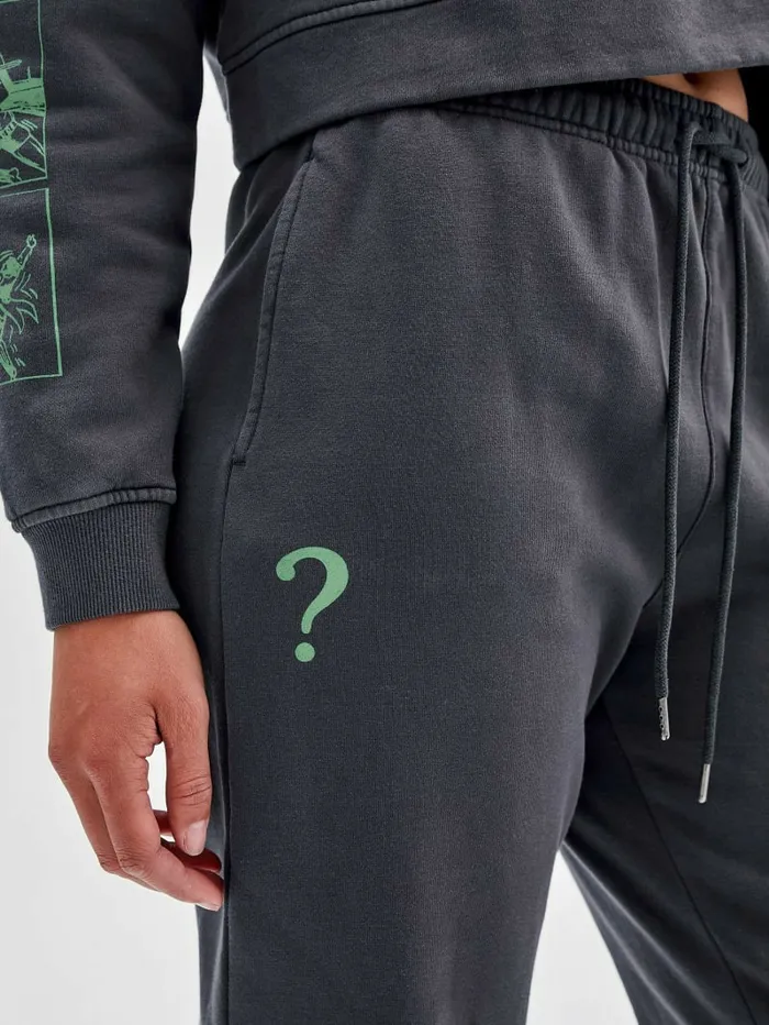 Women GUESS Originals x Batman Joggers Jet Black Multi Activewear GUESS Women GUESS Originals x Batman Joggers Jet Black Multi Activewear GUESS