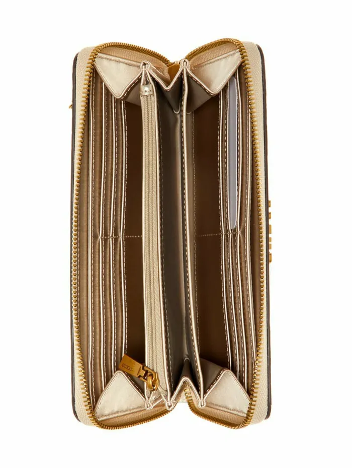 Women Handbags GUESS Sestri Logo Large ZipAround Wallet Light Vintage Women Handbags GUESS Sestri Logo Large ZipAround Wallet Light Vintage