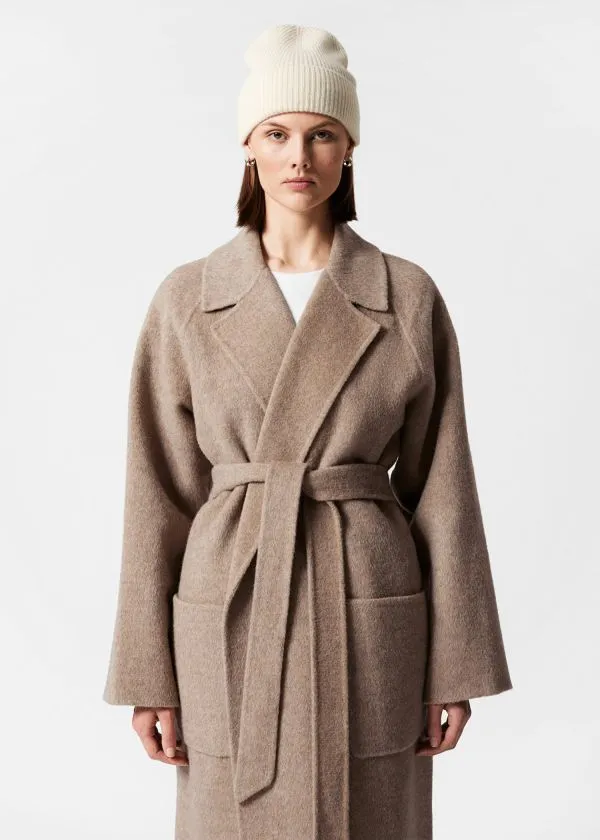 Women Headwear and Other Stories Cashmere Beanie Cream Women Headwear and Other Stories Cashmere Beanie Cream