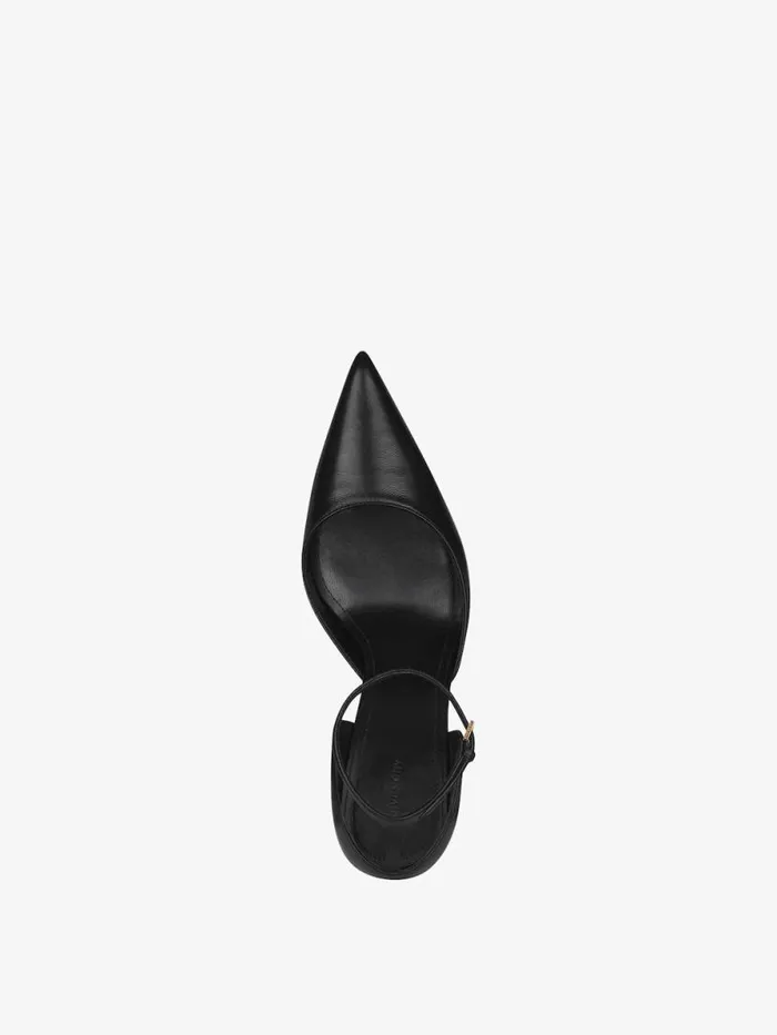 Women Heels Givenchy Show Pumps In Leather With Stockings Black Women Heels Givenchy Show Pumps In Leather With Stockings Black