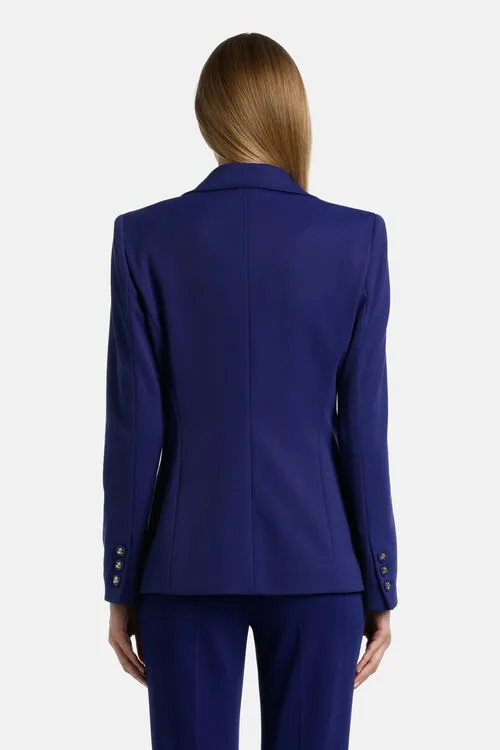 Women Jackets and Blazers Luisa Spagnoli Vertenza Vertenza Bluette Women Jackets and Blazers Luisa Spagnoli Vertenza Vertenza Bluette