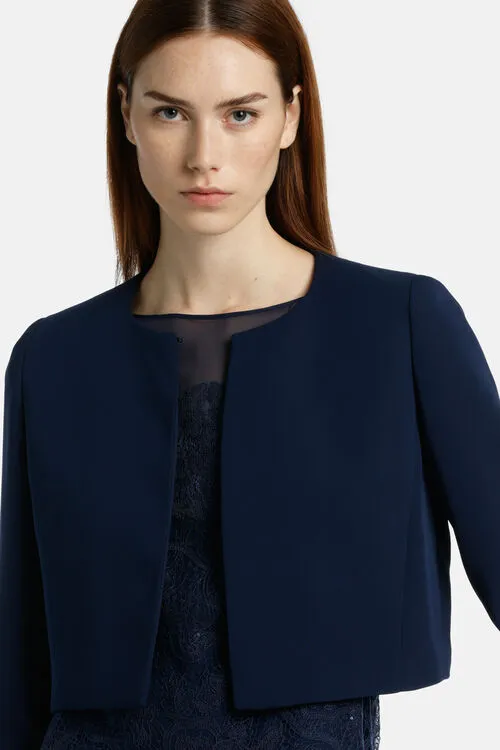 Women Jackets and Blazers Luisa Spagnoli Vidia Vidia Periwinkle
