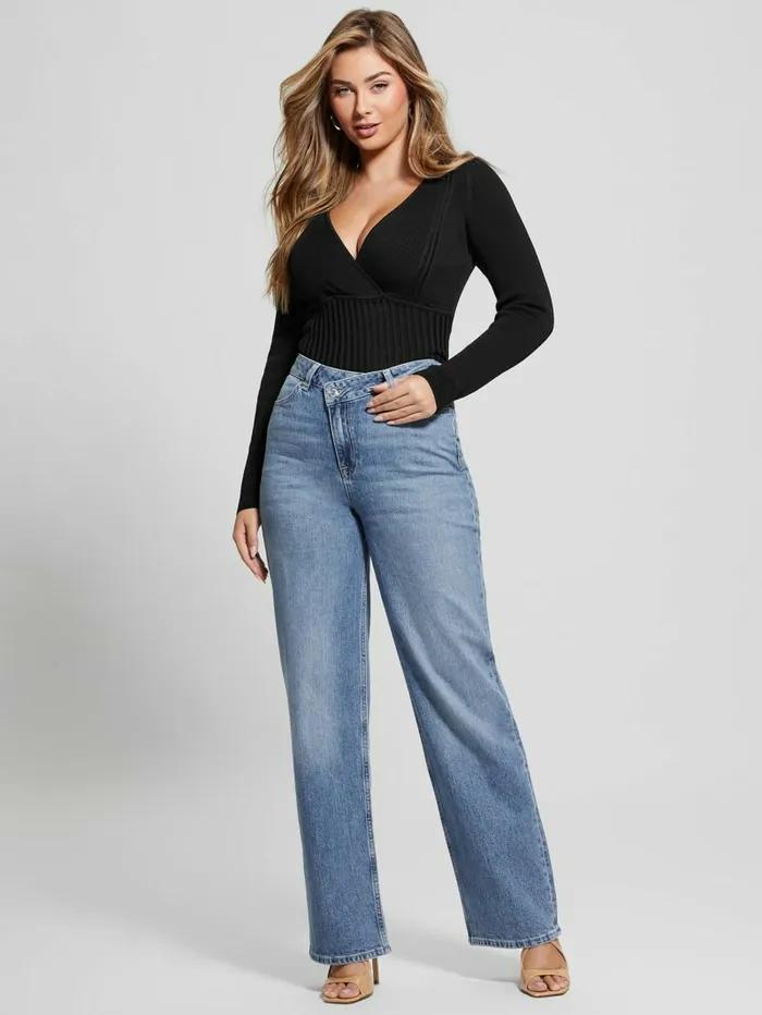 Women Jeans and Denim GUESS Hollis HighRise Straight Jeans Oneroa