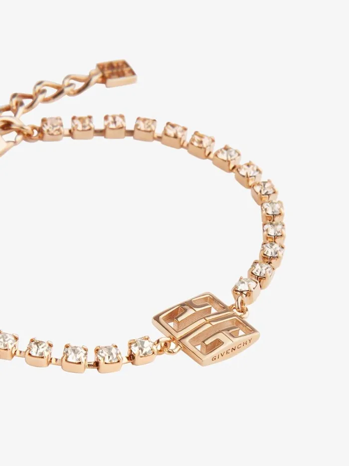 Women Jewelry Givenchy 4G Bracelet In Metal With Crystals Rose Golden Women Jewelry Givenchy 4G Bracelet In Metal With Crystals Rose Golden