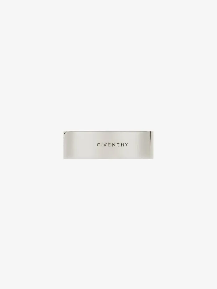 Women Jewelry Givenchy 4G Ring In Metal With Crystals Silvery Women Jewelry Givenchy 4G Ring In Metal With Crystals Silvery