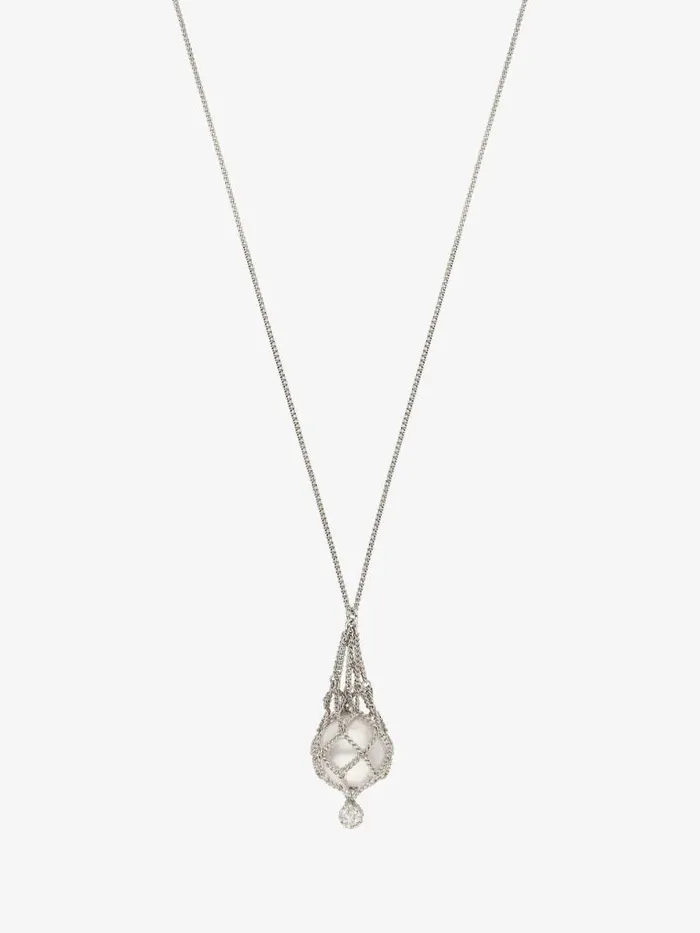 Women Jewelry Givenchy Pearling Necklace In Metal With Pearls And Crystals Whitesilvery Women Jewelry Givenchy Pearling Necklace In Metal With Pearls And Crystals Whitesilvery