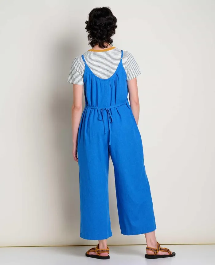 Women Jumpsuits and Overalls Toad and Co Taj Hemp Strappy Jumpsuit Chicory