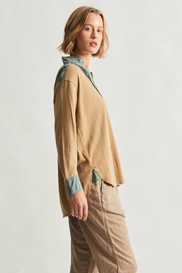 Women Khaki Igbo Top Raquel Allegra Tops