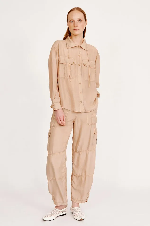 Women Khaki Wilshire Pant Raquel Allegra Bottoms