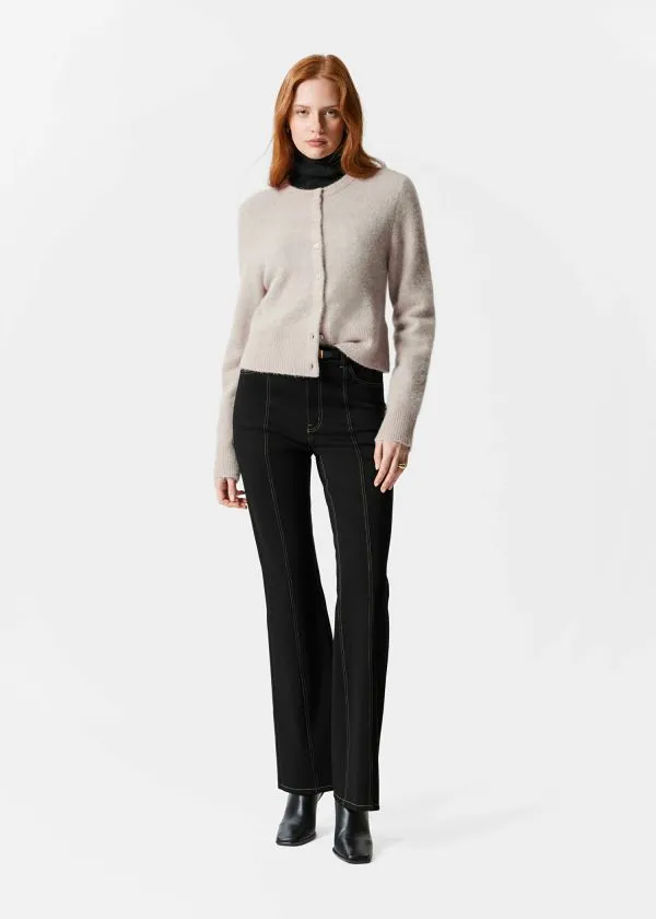 Women Knitwear and Other Stories AlpacaBlend Knit Cardigan Greige