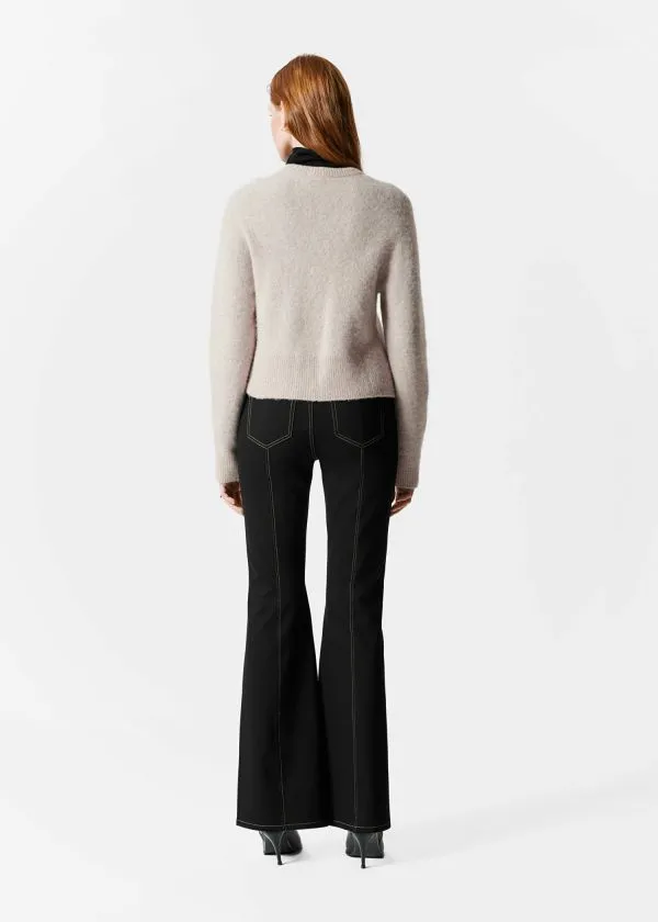 Women Knitwear and Other Stories AlpacaBlend Knit Cardigan Greige