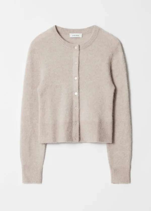 Women Knitwear and Other Stories AlpacaBlend Knit Cardigan Greige