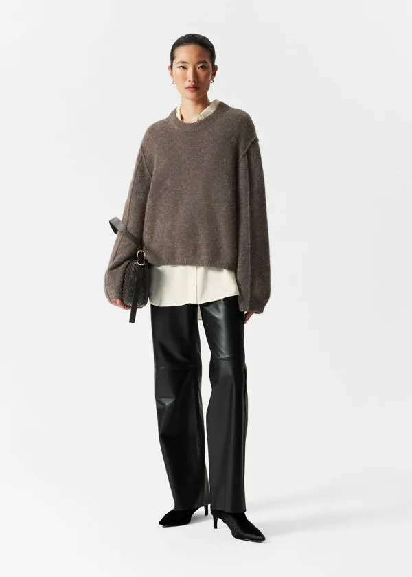 Women Knitwear and Other Stories AlpacaBlend Knit Jumper Mole