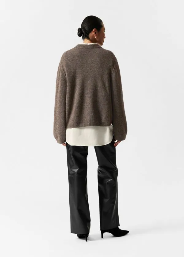 Women Knitwear and Other Stories AlpacaBlend Knit Jumper Mole