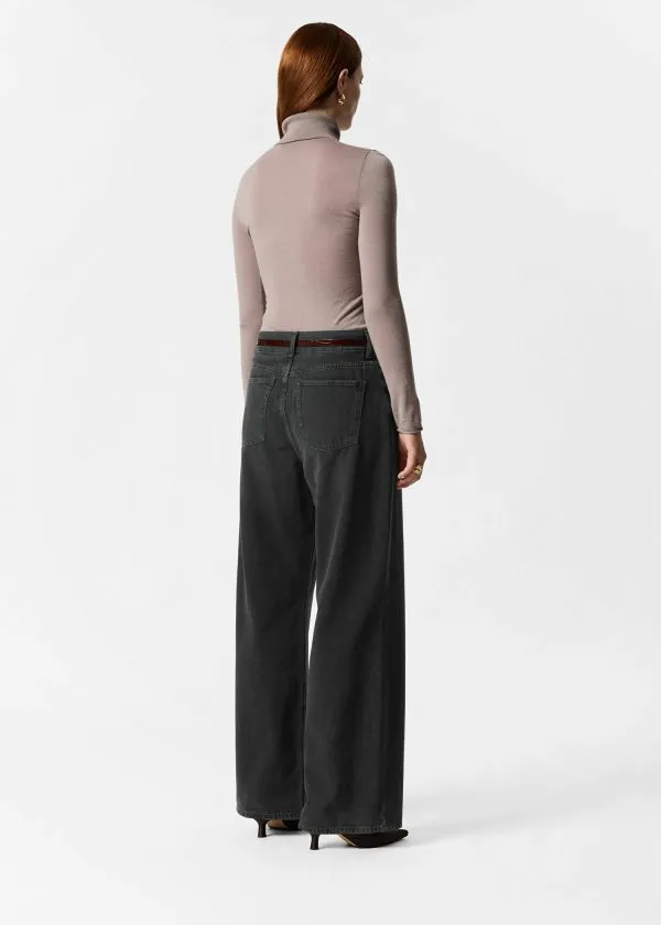 Women Knitwear and Other Stories Merino Turtleneck Jumper Mole