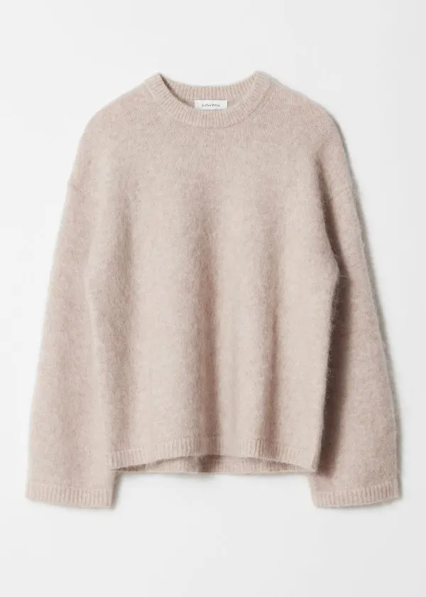 Women Knitwear and Other Stories MohairBlend Jumper Beige Women Knitwear and Other Stories MohairBlend Jumper Beige