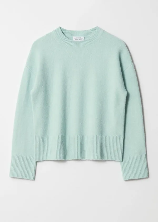 Women Knitwear and Other Stories Relaxed Knit Jumper Pale Green