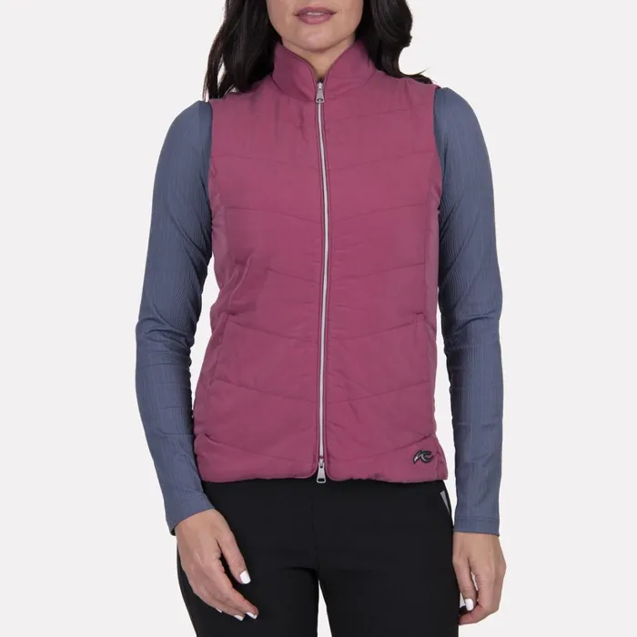 Women Lightweight Maven Vest Red Plum KJUS Jackets and Vests