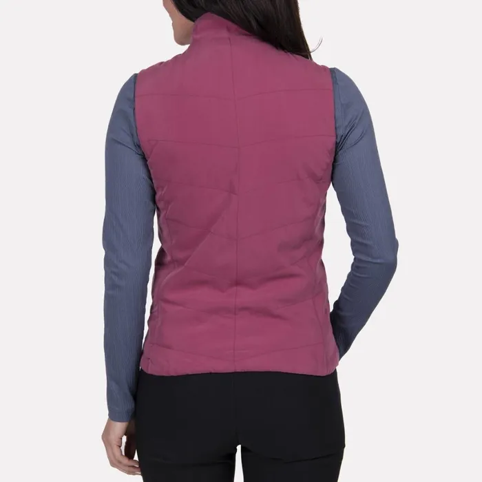 Women Lightweight Maven Vest Red Plum KJUS Jackets and Vests