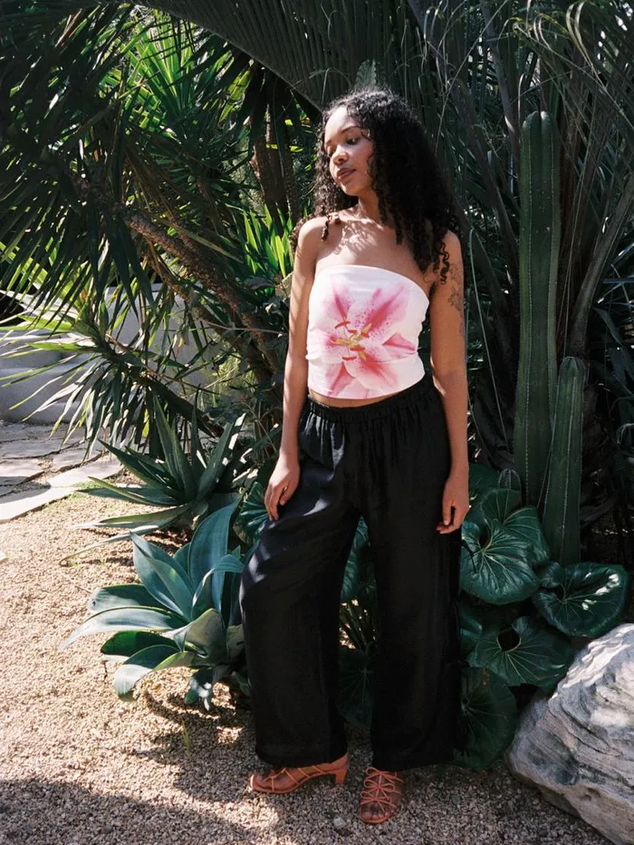 Women Lily Tube Top Lily Lisa Says Gah Knit Tops