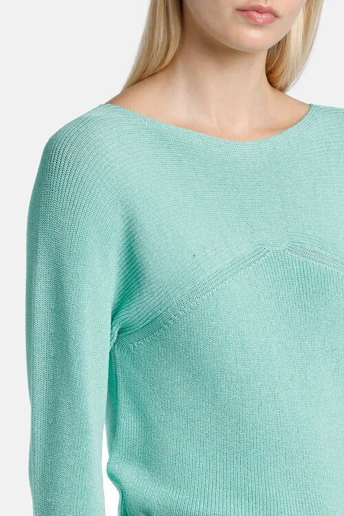 Women Luisa Spagnoli Canneto Canneto Periwinkle Knitwear Women Luisa Spagnoli Canneto Canneto Periwinkle Knitwear
