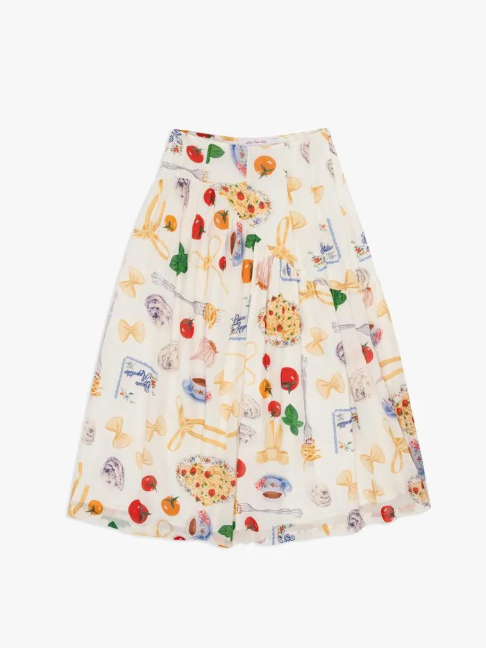 Women Maeve Midi Skirt Buon Appetito Ivory Lisa Says Gah Bottoms