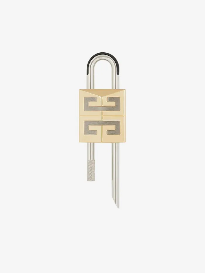 WomenMen Belts Givenchy Small 4G Padlock In Two Tone Metal Goldensilvery
