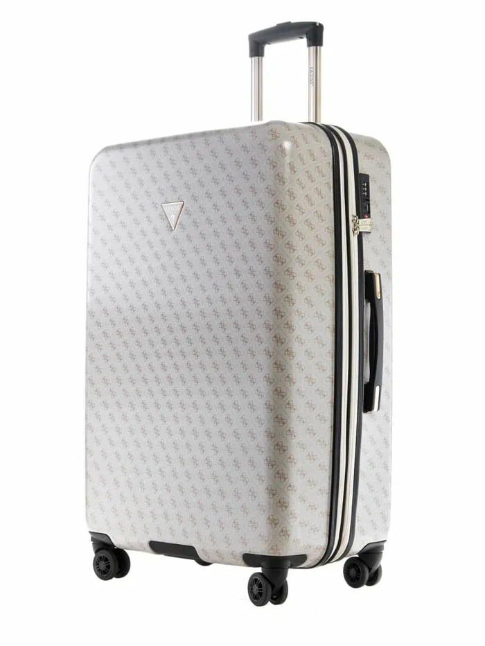 WomenMen Handbags GUESS Jesco 288243 8Wheel Suitcase Dove WomenMen Handbags GUESS Jesco 288243 8Wheel Suitcase Dove