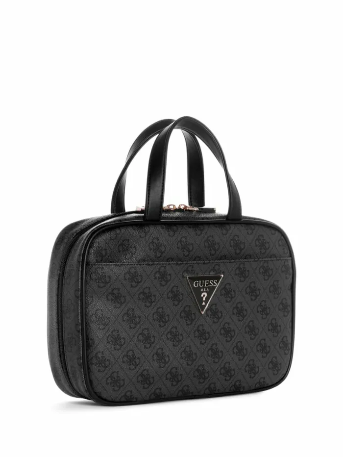 WomenMen Jesco Hanging Cosmetic Bag Coal Multi Luggage and Travel Bags GUESS