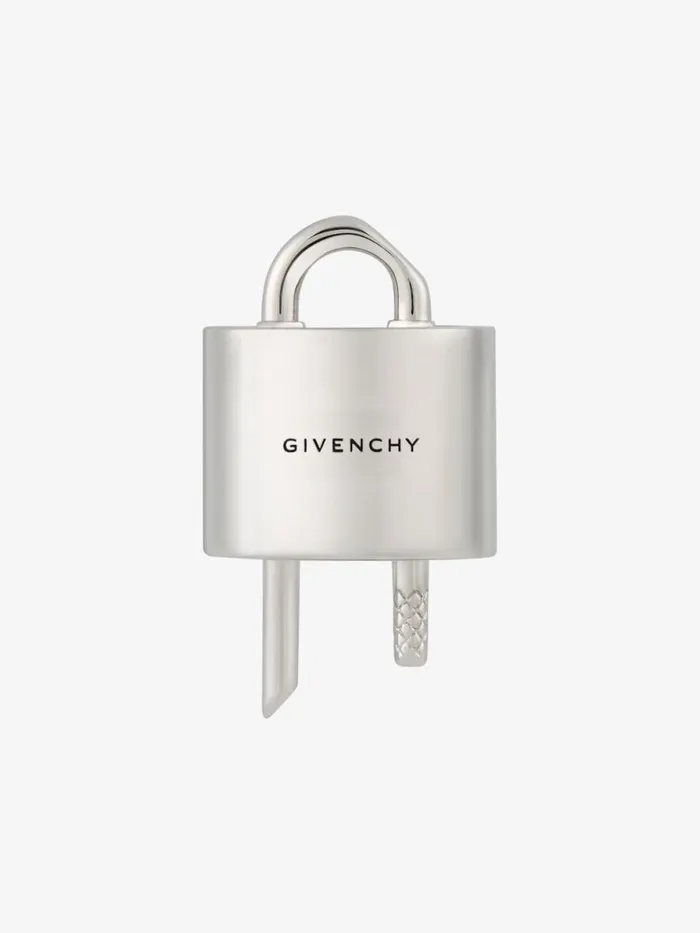 WomenMen Jewelry Givenchy U Lock Ring In Metal Silvery WomenMen Jewelry Givenchy U Lock Ring In Metal Silvery