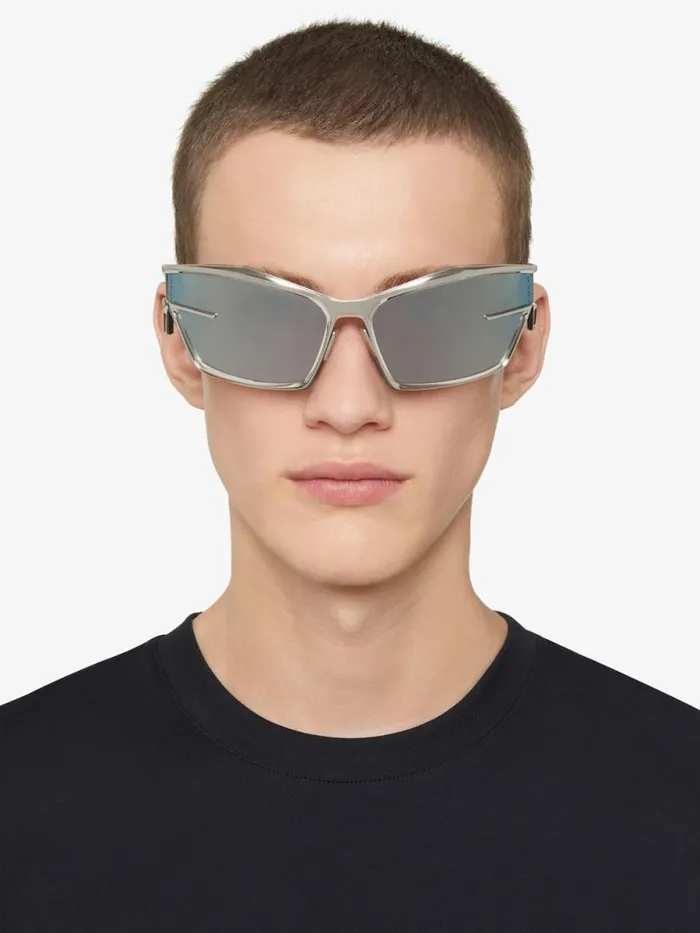 WomenMen Sunglasses Givenchy Giv Cut Unisex Sunglasses In Metal Silvery WomenMen Sunglasses Givenchy Giv Cut Unisex Sunglasses In Metal Silvery