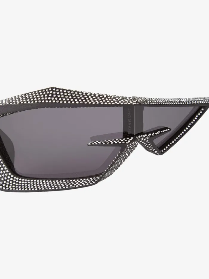 WomenMen Sunglasses Givenchy Giv Cut Unisex Sunglasses With Crystals Black WomenMen Sunglasses Givenchy Giv Cut Unisex Sunglasses With Crystals Black