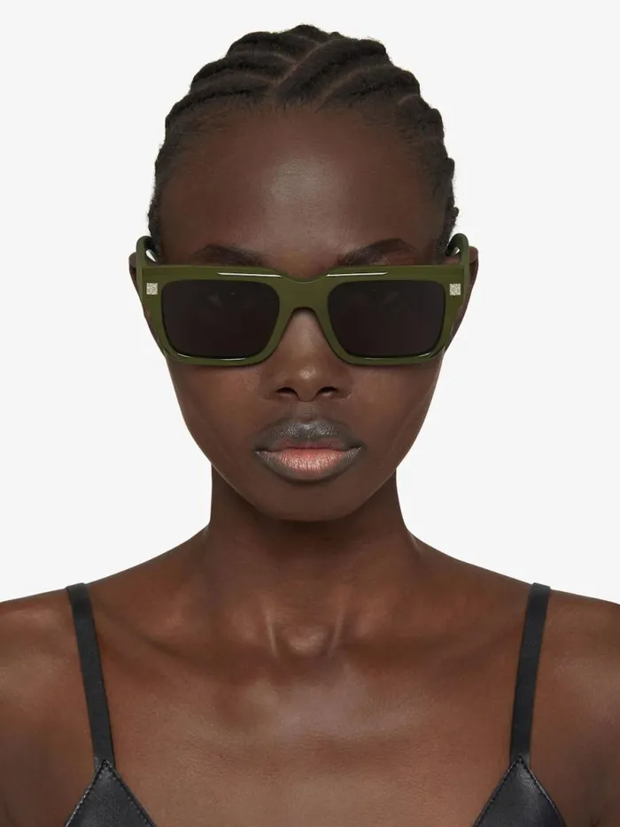 WomenMen Sunglasses Givenchy GV Day Sunglasses In Acetate Khaki WomenMen Sunglasses Givenchy GV Day Sunglasses In Acetate Khaki
