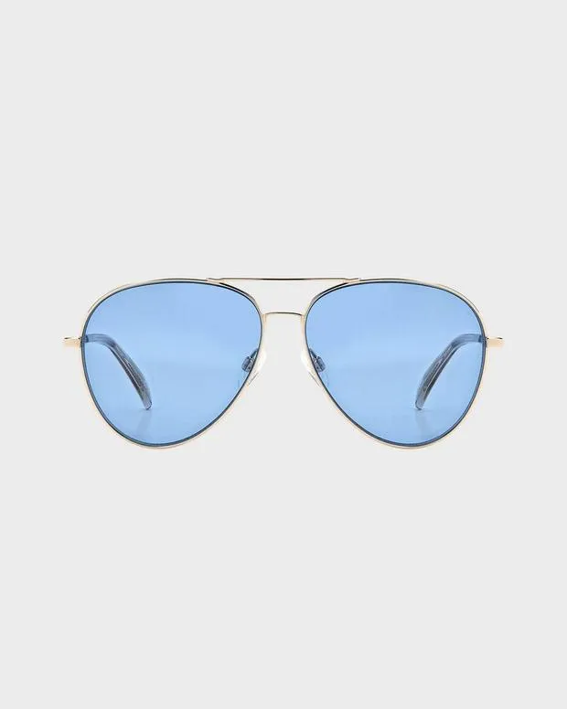 WomenMen Sunglasses rag and bone Ren Dark Ruthenium GreyGold Beige
