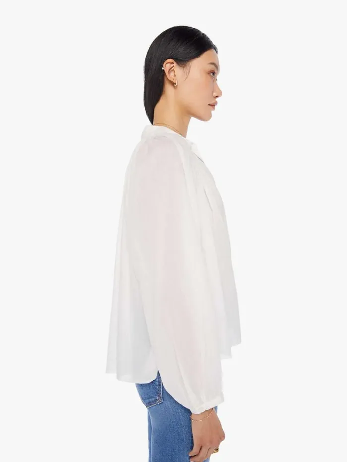 Women Mother Denim Fabienne Shirt White