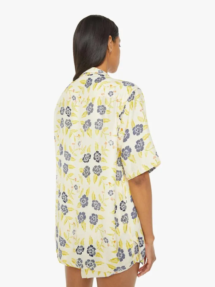 Women Mother Denim Kevin Shirt Prairie Indigo