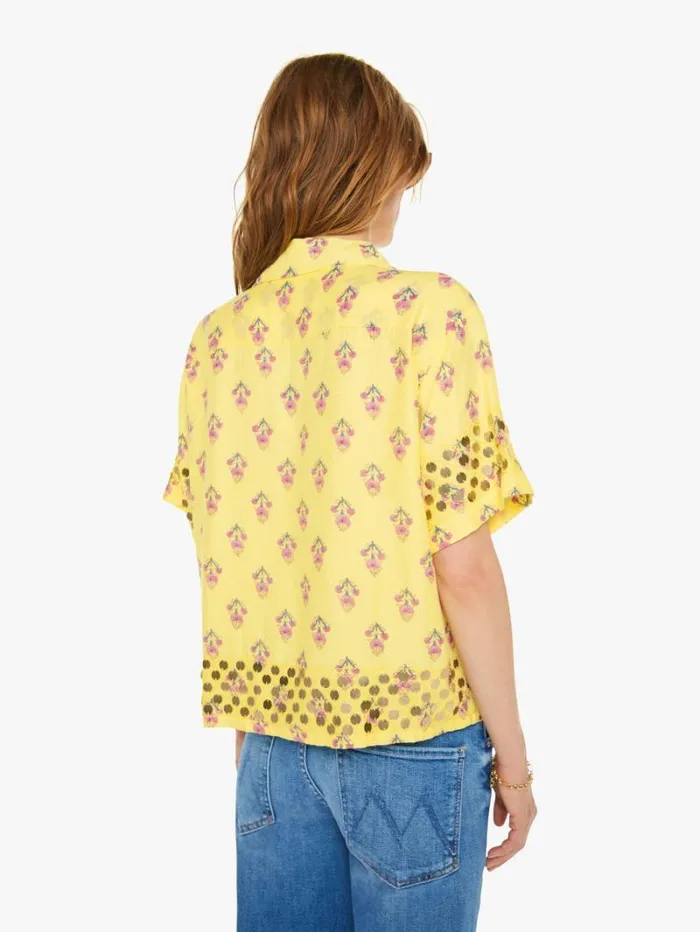 Women Mother Denim Stevie Coin Shirt Primrose Women Mother Denim Stevie Coin Shirt Primrose