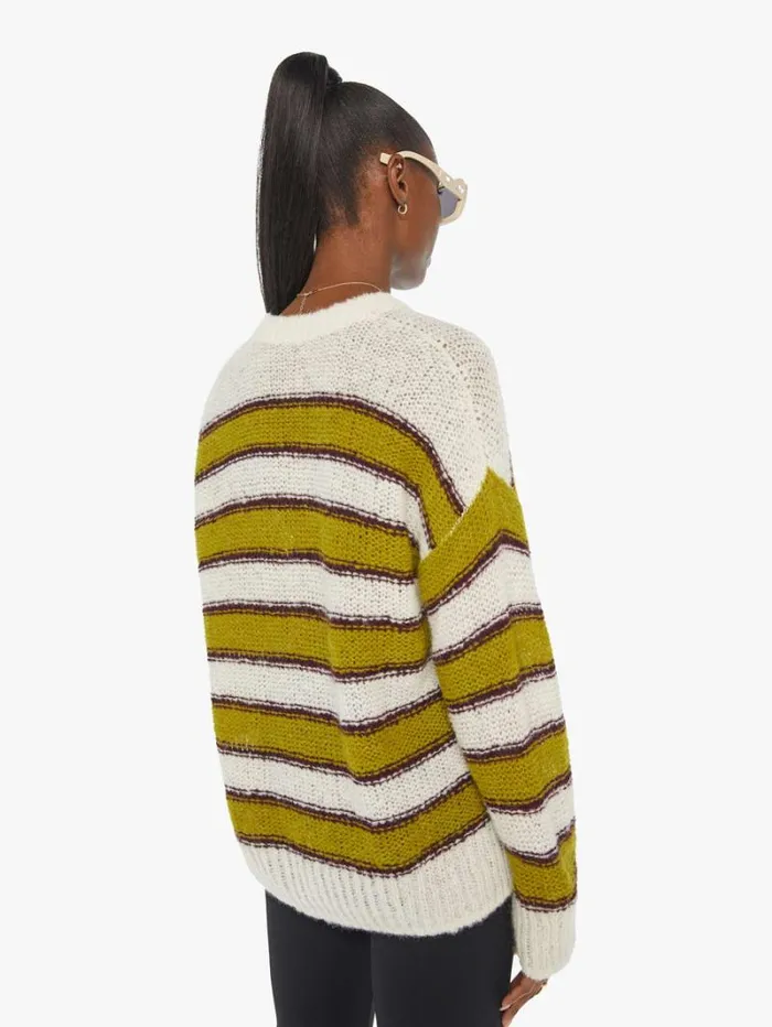 Women Mother Denim The Biggie Jumper Swipe Stripe Women Mother Denim The Biggie Jumper Swipe Stripe