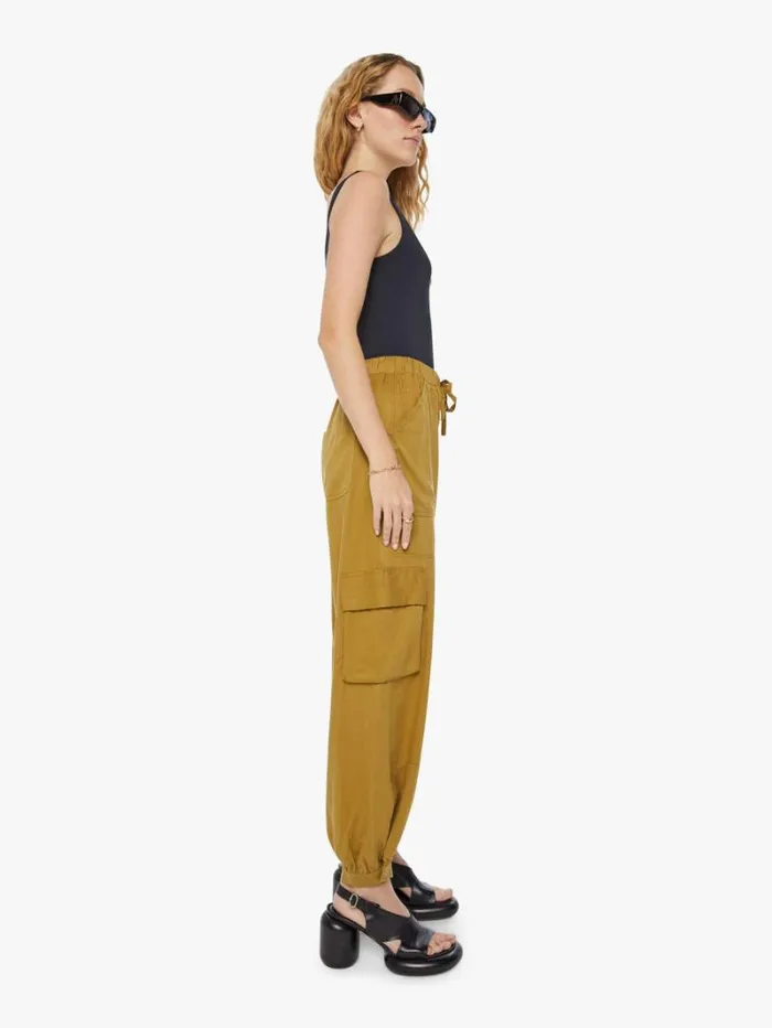 Women Mother Denim The Curbside Cargo Quickie Cinch Bronze Mist Women Mother Denim The Curbside Cargo Quickie Cinch Bronze Mist