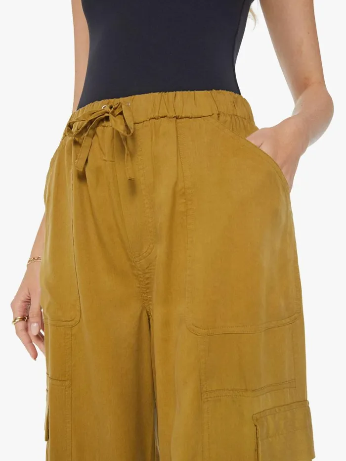 Women Mother Denim The Curbside Cargo Quickie Cinch Bronze Mist Women Mother Denim The Curbside Cargo Quickie Cinch Bronze Mist