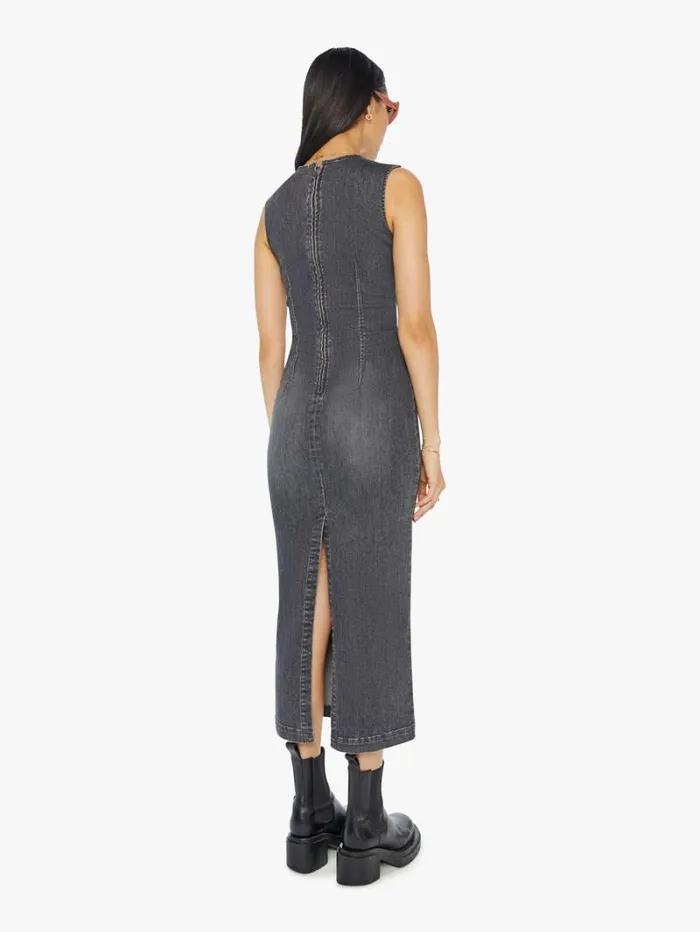 Women Mother Denim The Swerve Dress Up In Smoke