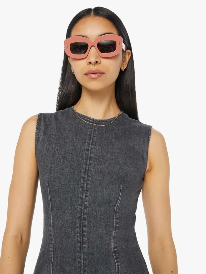 Women Mother Denim The Swerve Dress Up In Smoke