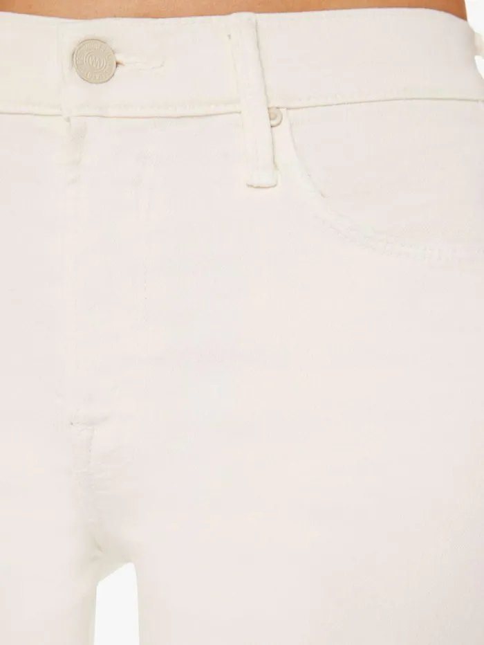 Women Mother Denim The Twister Skimp Cream Puffs