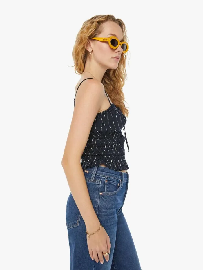 Women Mother Denim The Wild Oats Tank Dotted Line