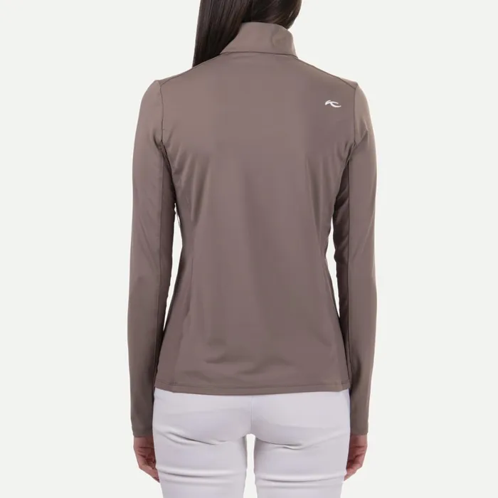 Women Movement HalfZip Taupe KJUS Midlayers and Sweaters